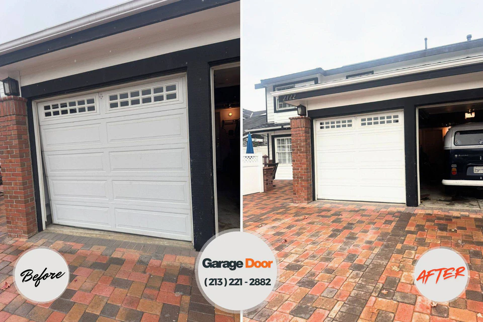 Before and after: garage door repair near me Slaughter